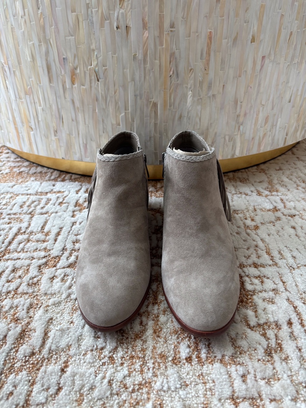 Sam Edelman Putty Suede Paige Booties